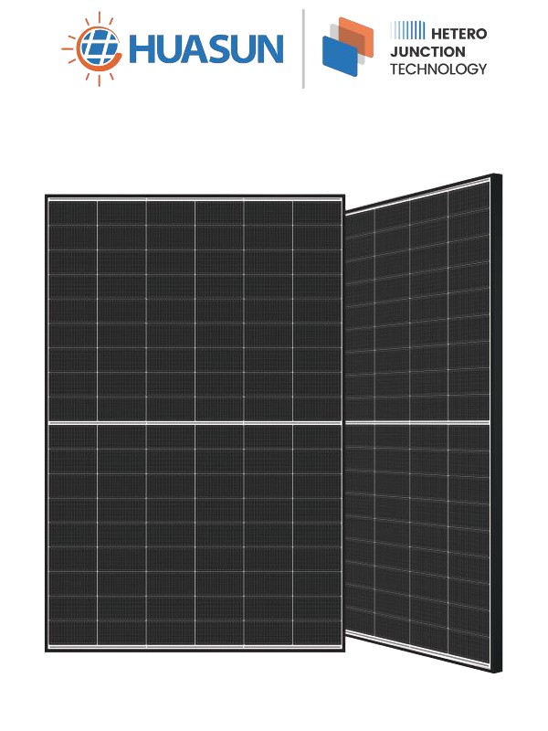 Bifacial HJT Half Cell Solar Module