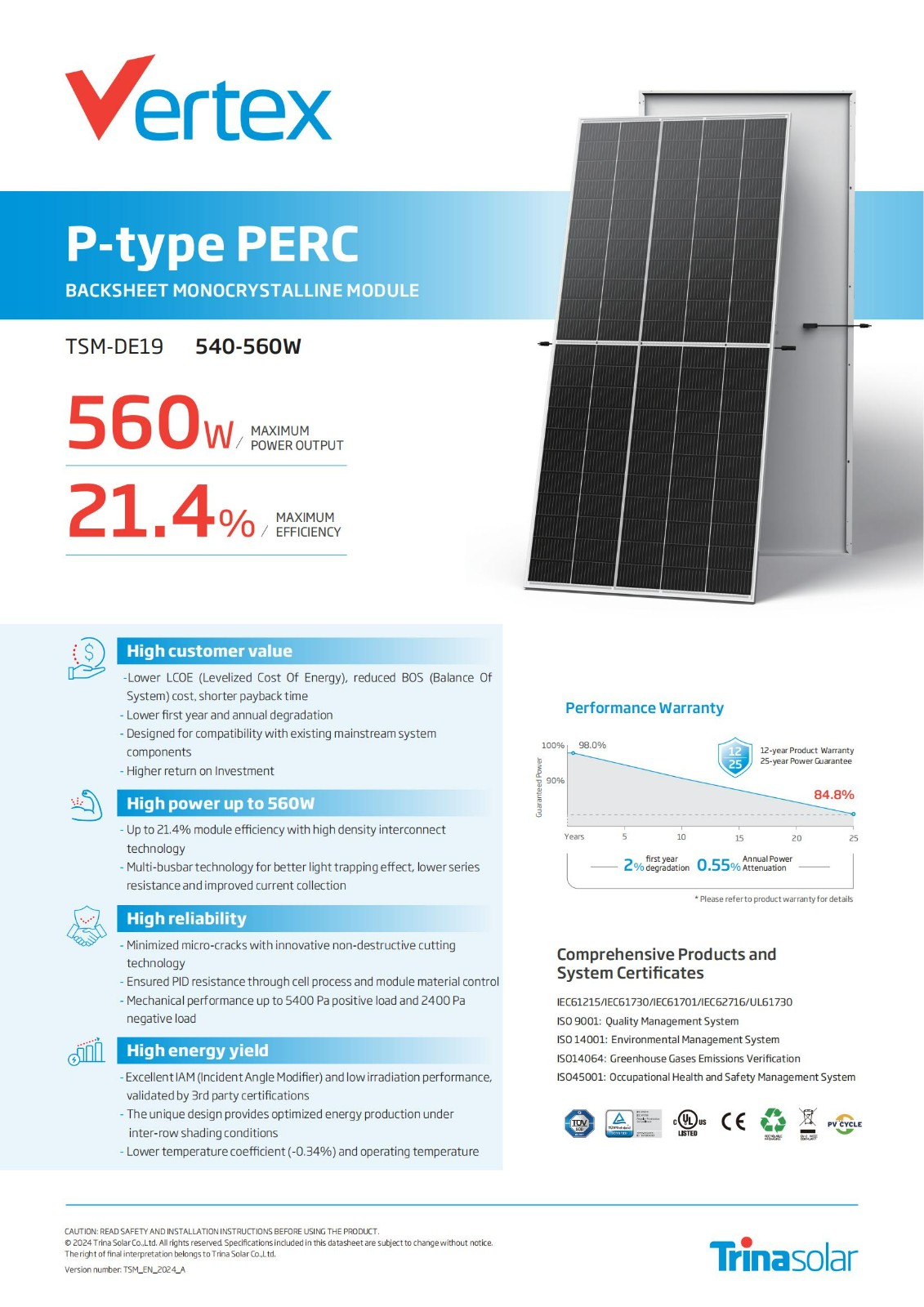 Bifacial Dual Glass Monocrystalline Module