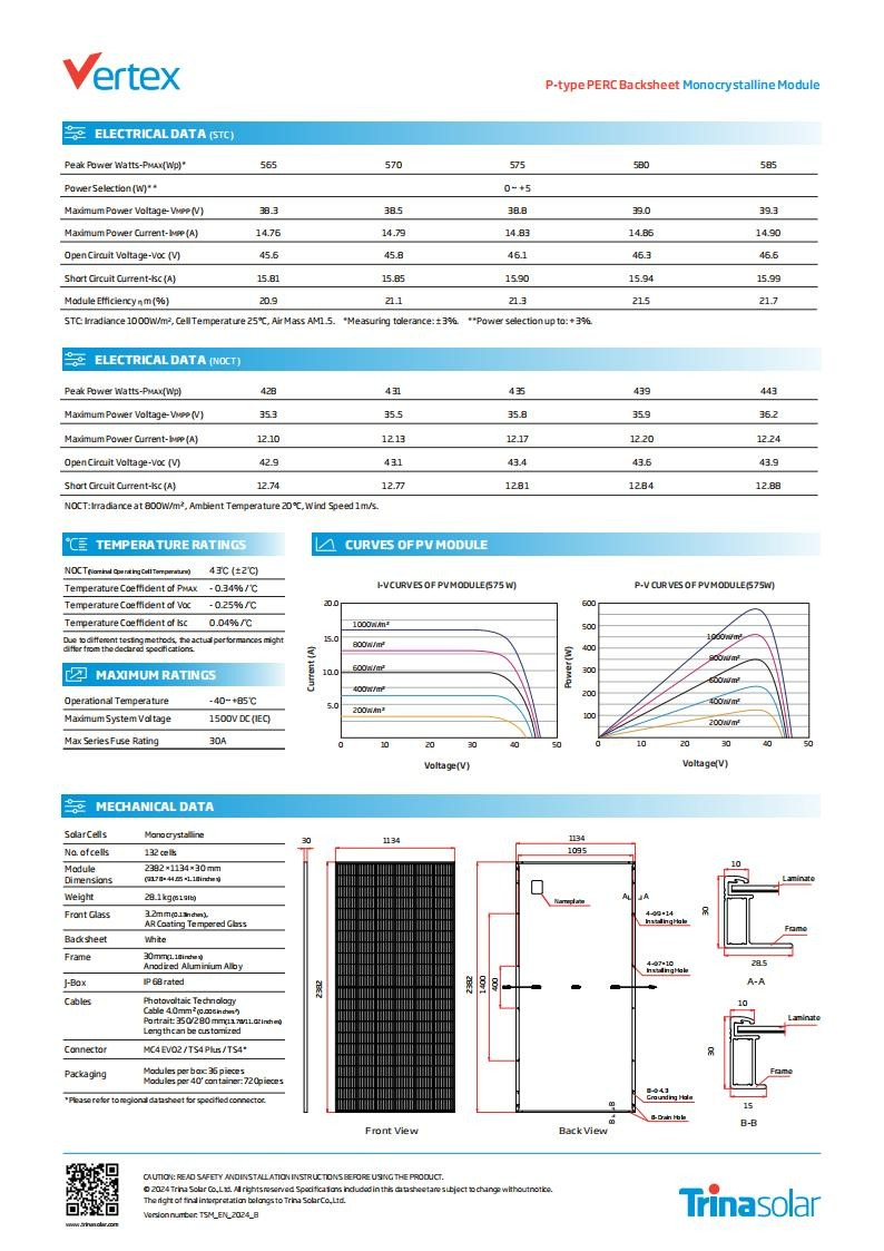 Bifacial Dual Glass Monocrystalline Module