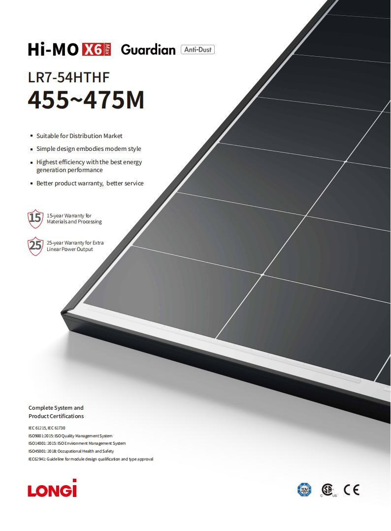 Longi Hi-Mo X10 Solar Panels