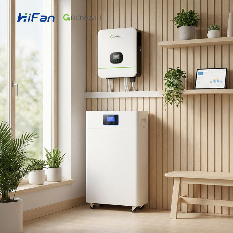 8KW Grid Hybrid Solar System Complete Kit Solis Three Phase Low Voltage Energy Storage Inverters