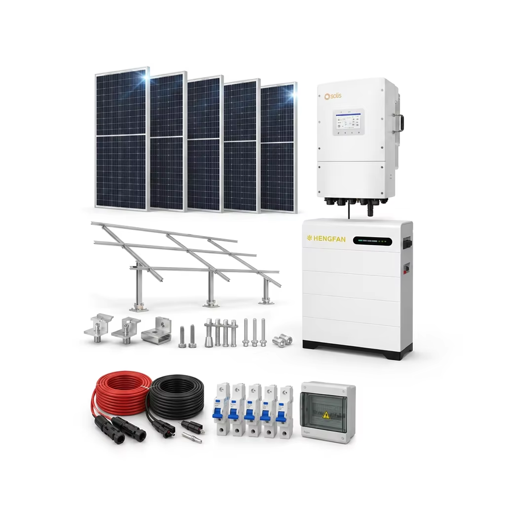 Solis Inverter 5kW to 20kW Hybrid Solar System for Home